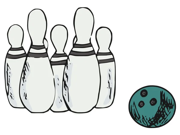 Bowlen — Stockvector