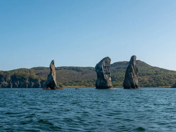 Ausfahrt Auf Einer Jacht Die Avacha Bay Des Pazifischen Ozeans — Stockfoto