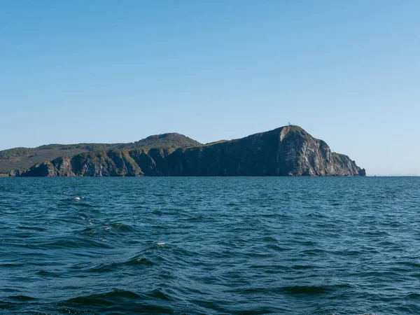 Ausfahrt Auf Einer Jacht Die Avacha Bay Des Pazifischen Ozeans — Stockfoto