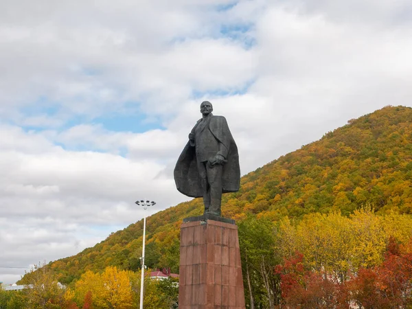 2018 Kamchatka Peninsula Russia October 2018 Bronze Memories Leader Proletariat — 스톡 사진
