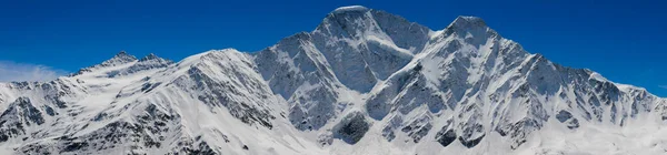 Vista Panorâmica Das Montanhas Cáucaso Partir Cheget 3050 Metros Altura — Fotografia de Stock
