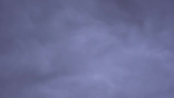 Time lapse nube cielo scuro prima dell'uragano pioggia tempesta. Contesto — Video Stock