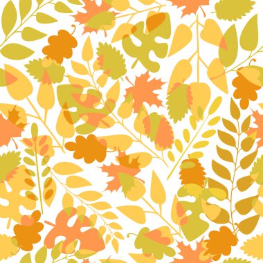 Sonbahar Dikişsiz desen bırakır. Desen olabilir baskı Tekstil almak için kullanılan, wallpaper, ambalaj