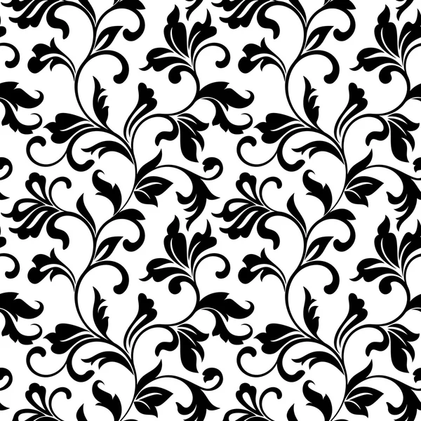 Elegant seamless pattern with classic tracery on a white backgro — Stock Photo, Image