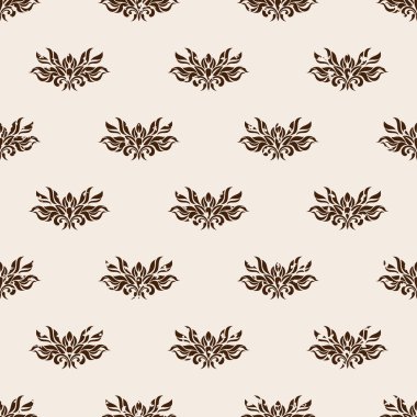 Dikişsiz desen - bej duvar kağıdı eski