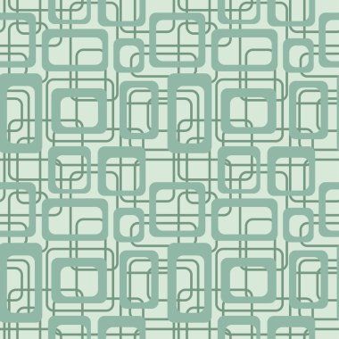retro tarzı kesintisiz geometrik desen