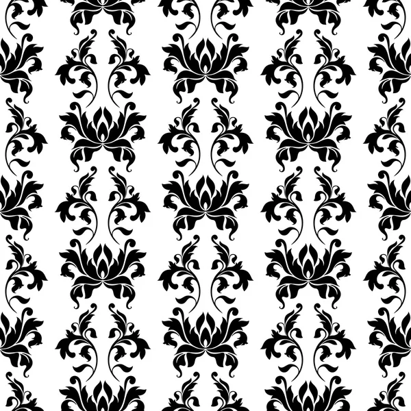 Patrón clásico sin costuras con tracery decoración en una ba blanca — Archivo Imágenes Vectoriales