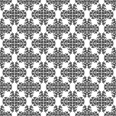 Klasik seamless modeli ile dekorasyon oyma üzerinde beyaz bir ba