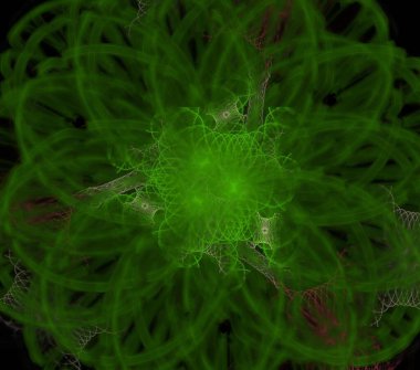 Çizimler saykodelik fraktal fraktal fraktal geometrik renkli süsleme 3D