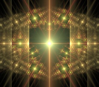 Çizimler saykodelik fraktal fraktal fraktal geometrik renkli süsleme 3D