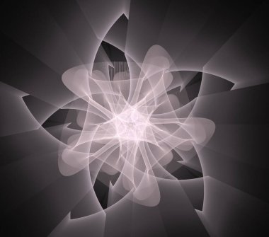 Çizimler saykodelik fraktal fraktal fraktal geometrik renkli süsleme 3D