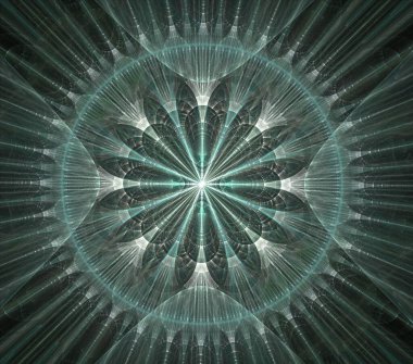 Çizimler saykodelik fraktal fraktal fraktal geometrik renkli süsleme 3D