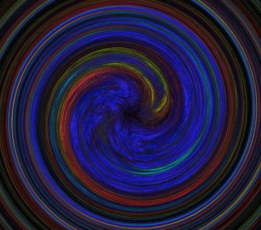 Çizimler saykodelik fraktal fraktal fraktal geometrik renkli süsleme 3D