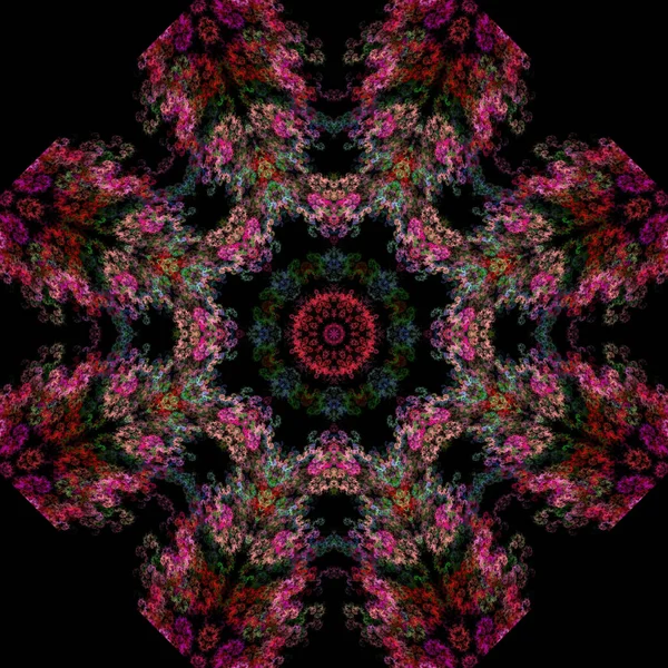 Kaleidoscope abstract art beautiful fantasy fractal graphic illustration mandala