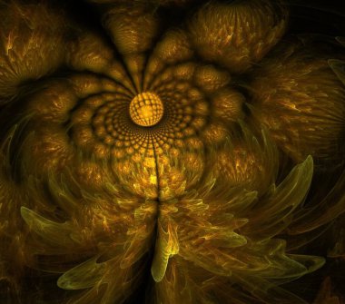 Çizimler saykodelik fraktal fraktal fraktal geometrik renkli süsleme 3D