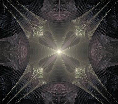 Çizimler saykodelik fraktal fraktal fraktal geometrik renkli süsleme 3D