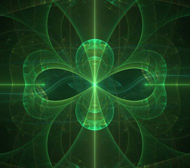 Çizimler saykodelik fraktal fraktal fraktal geometrik renkli süsleme 3D