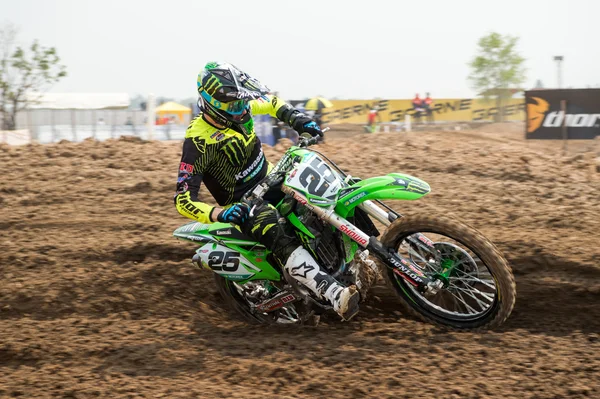 Motocross ryttare Clement DeSalle — Stockfoto