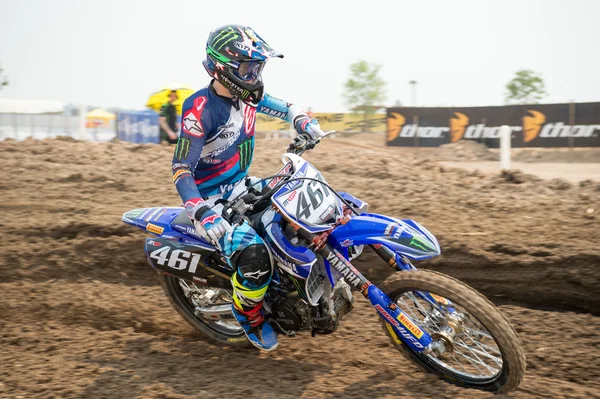 Motocross ryttare Romain Febvre — Stockfoto