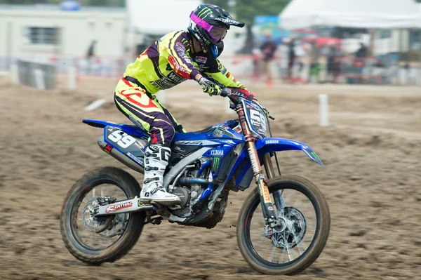 Motocross ryttare Aleksandr Tonkov — Stockfoto