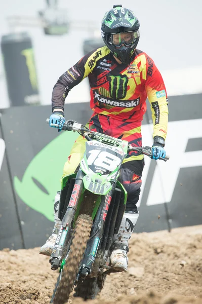 Motocross ryttare Vsevolod Brylyakov — Stockfoto