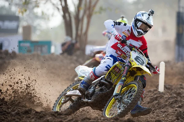 Motocross ryttare ben Strijbos — Stockfoto