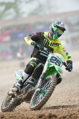 Motokros Binici Clement Desalle