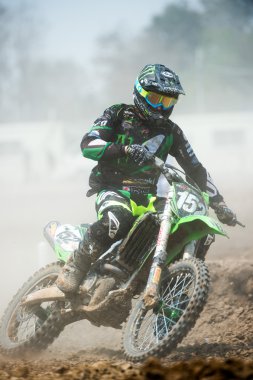 Motokros Binicisi Petar Petrov