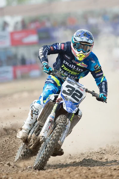 Motocross ryttare Miko Potisek — Stockfoto