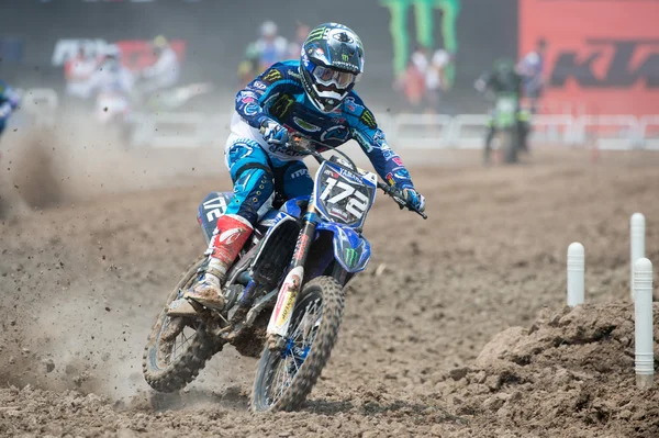 Motocross-Fahrer Brent van doninck Stockbild