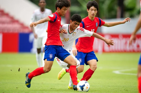 AFC u-16 mistrovství Thajsko 2014 — Stock fotografie