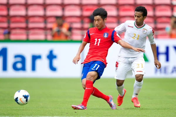 AFC u-16 mistrovství Thajsko 2014 — Stock fotografie