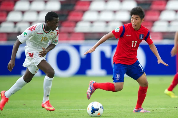 Afc U-16-Meisterschaft Thailand 2014 — Stockfoto