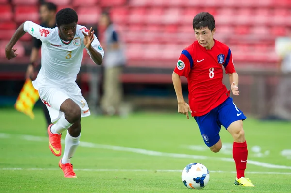 AFC u-16 mistrovství Thajsko 2014 — Stock fotografie