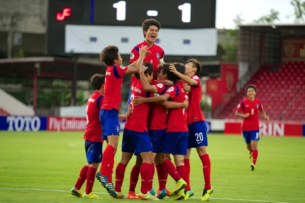 U 16 afc 選手権タイ 2014年 — ストック写真