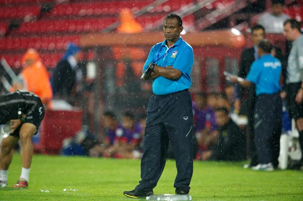 AFC U-16 Championship between Thailand and Malaysia — Stock Photo, Image