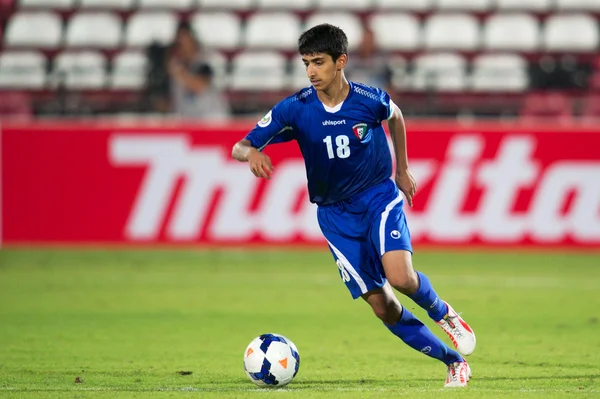 AFC U-16 Championship tra Kuwait e Corea del Sud — Foto Stock