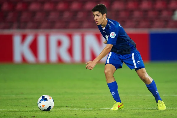 Afc U-16-Meisterschaft zwischen Kuwait und Nordkorea — Stockfoto