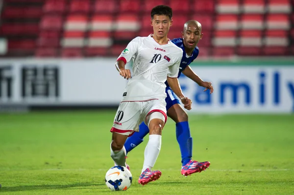 U-16 AFC Mistrzostwa między Kuwejtu i dpr korea — Zdjęcie stockowe