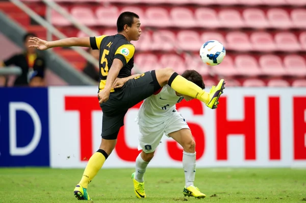 AFC U-16 Championship Korea Republic and Malaysia — Stok fotoğraf