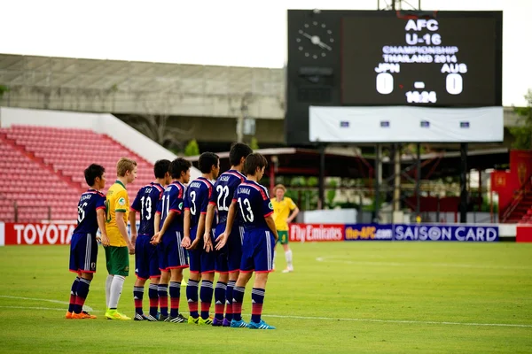 AFC U-16 Championship tra Australia e Giappone — Foto Stock