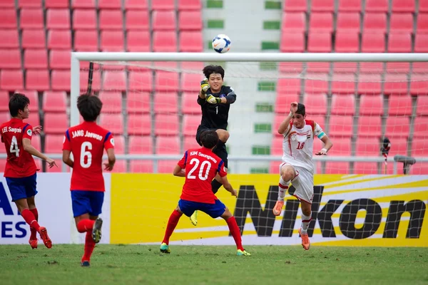 AFC U-16 Championship Corea Repubblica e Siria — Foto Stock