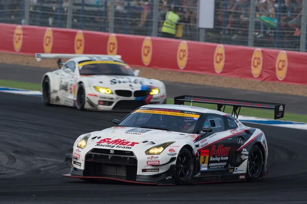 Autobusy Super GT Round7 — Zdjęcie stockowe