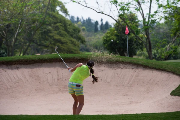 Gerina Piller USA üt a bunkerből — Stock Fotó