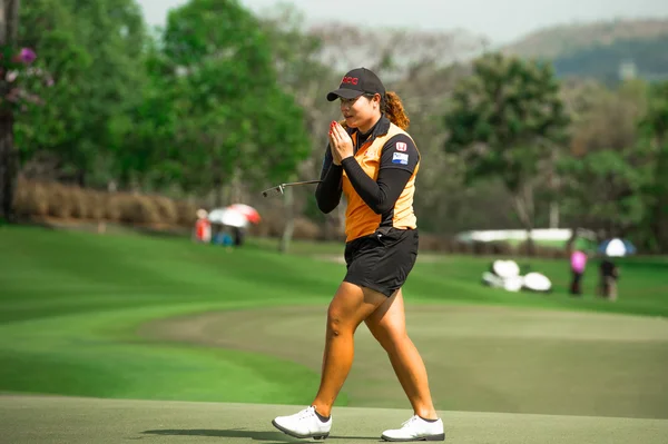 Ariya Jutanugarn de Thaïlande gestes — Photo