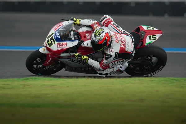 Superpole 2 no Campeonato Mundial de Superbike — Fotografia de Stock