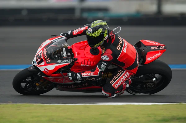 Superpole 2 no Campeonato Mundial de Superbike — Fotografia de Stock