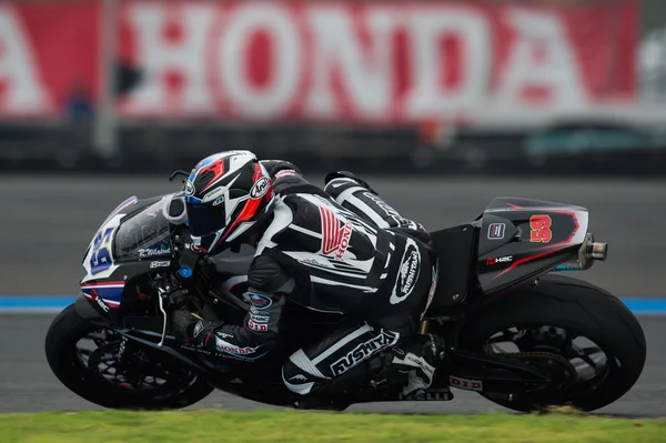 Qualificação para o Campeonato Mundial de Supersport — Fotografia de Stock