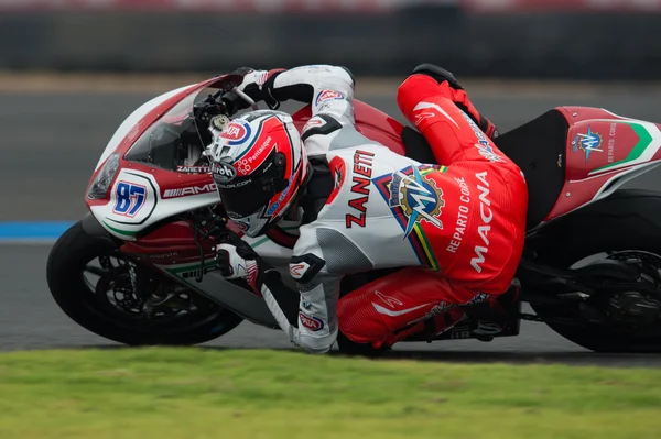 Qualifying at the Supersport World Championship — Stock Photo, Image