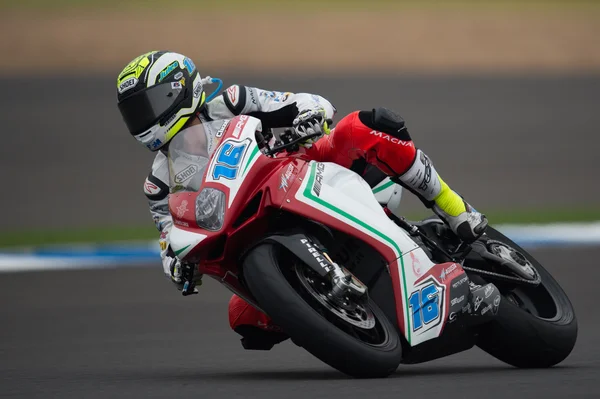 Qualifying at the Supersport World Championship — Stock Photo, Image